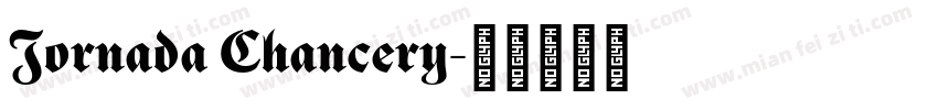 Jornada Chancery字体转换